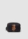 Necessaire preta com estampado teddy_0