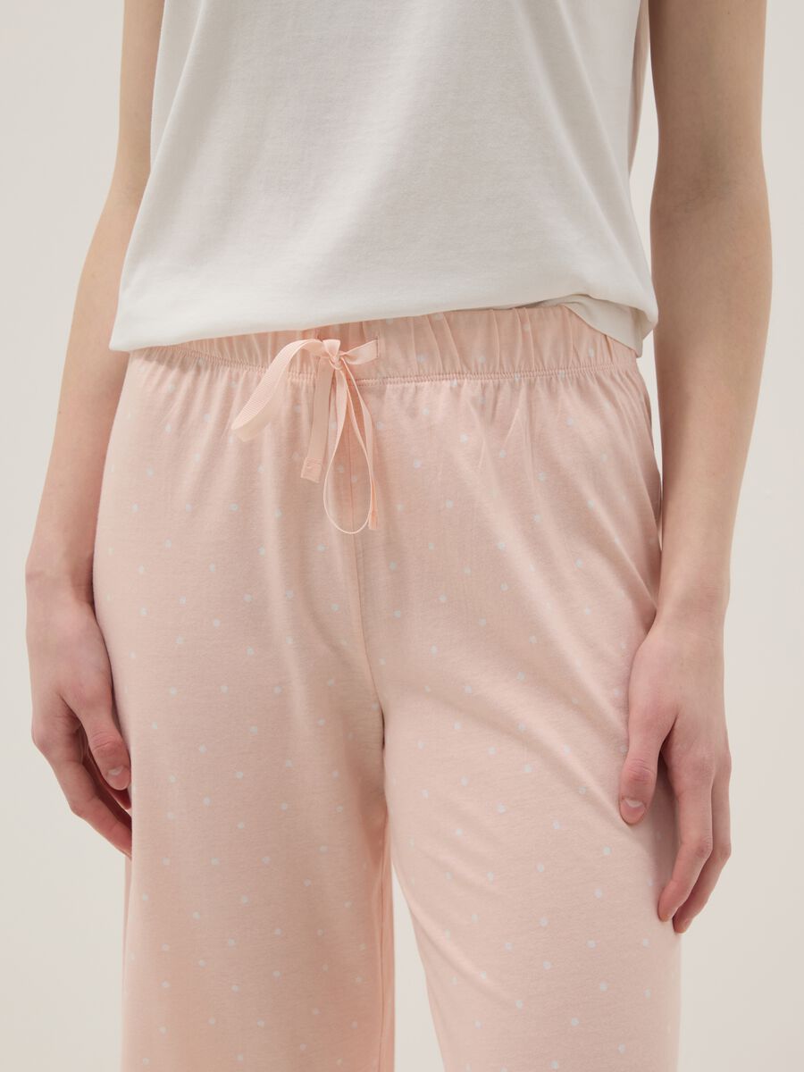 Multicolour pure cotton pyjamas regular fit_3