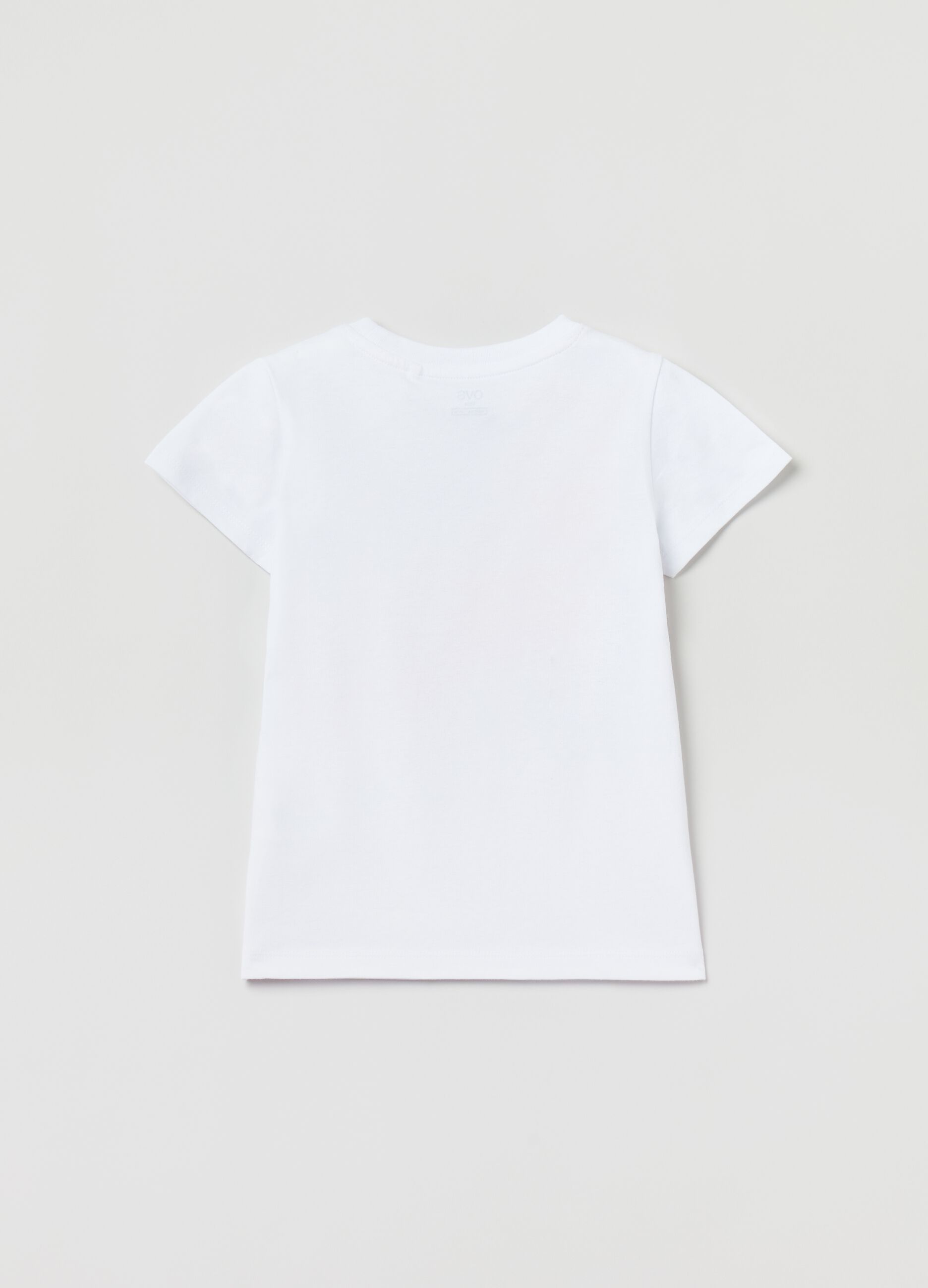 Camiseta de algodón con estampado.