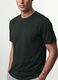 Green organic cotton slim-fit short-sleeve T-shirt_2