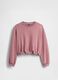Pink Crew Neck Sweatshirt_3