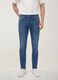 Blue skinny-fit stretch cotton denim jeans_2