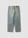 Jeans de ganga azul-claro em algod&atilde;o puro, loose fit_6
