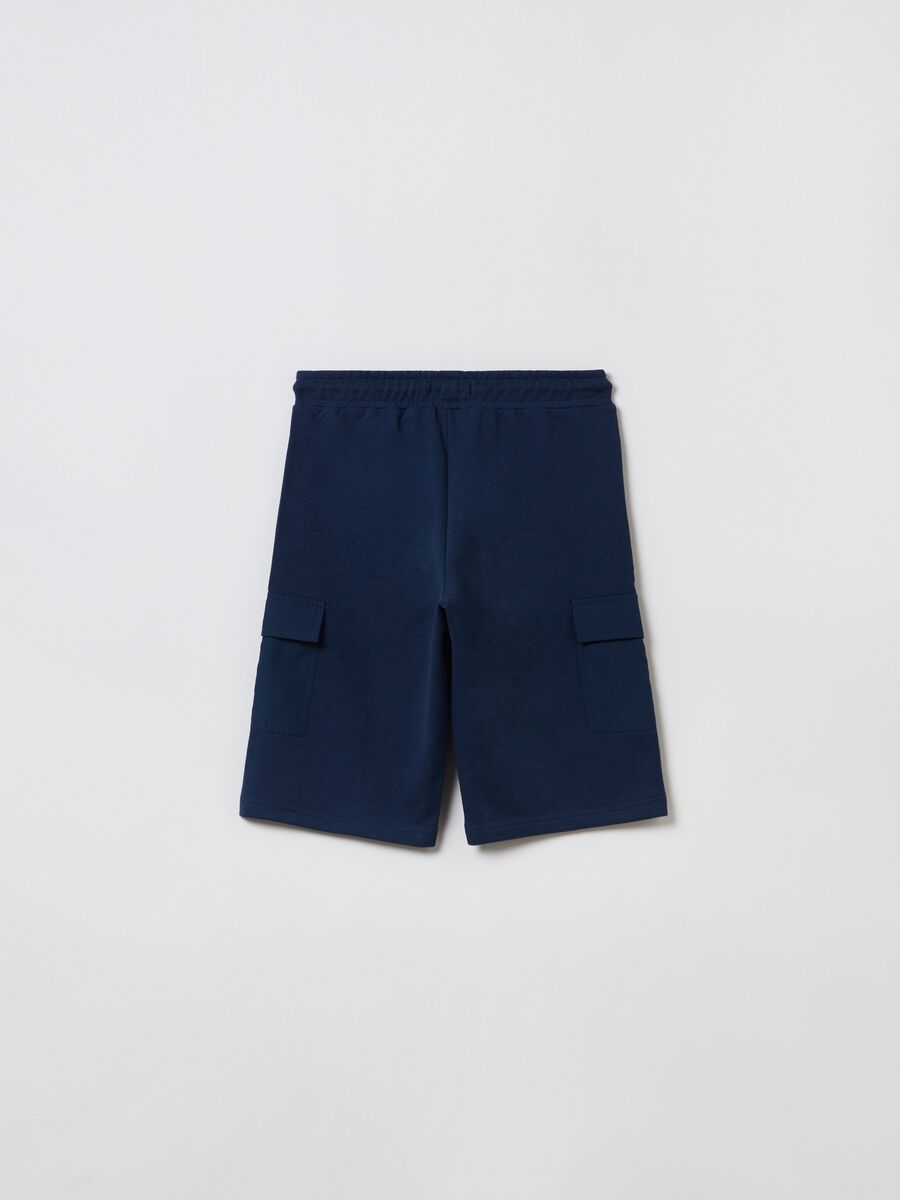 Grand&Hills cotton cargo Bermuda shorts_1
