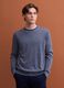 Grauer Rundhals-Pullover aus reiner Merinowolle, Regular Fit_2