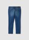 Jeans blu in cotone elasticizzato slim fit_1
