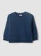 Blaue Oversize-Sweatshirt aus reiner Bio-Baumwolle f&uuml;r Jungen_0