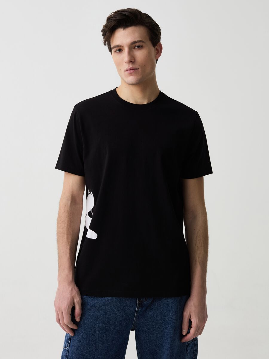 THE SEA BEYOND T-shirt with round neck and print_0