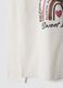T-shirt bianca in cotone elasticizzato con girocollo_3