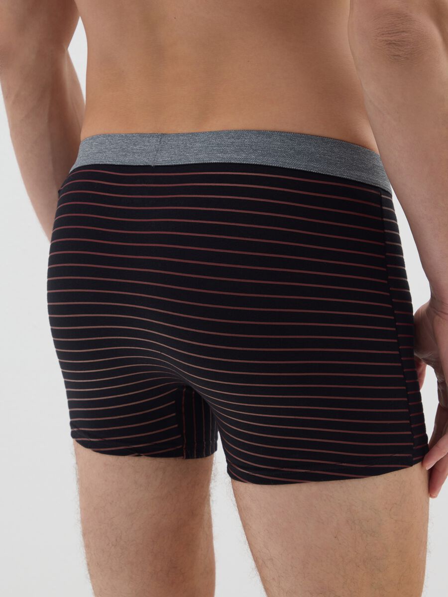 Tripack of multi-colour stretch cotton regular fit boxers_2