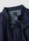 Regular-Fit Jeanshemd aus reiner Baumwolle mit kurzem Arm und Bindeband_5