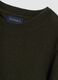 Green pure wool crew-neck jumper_1