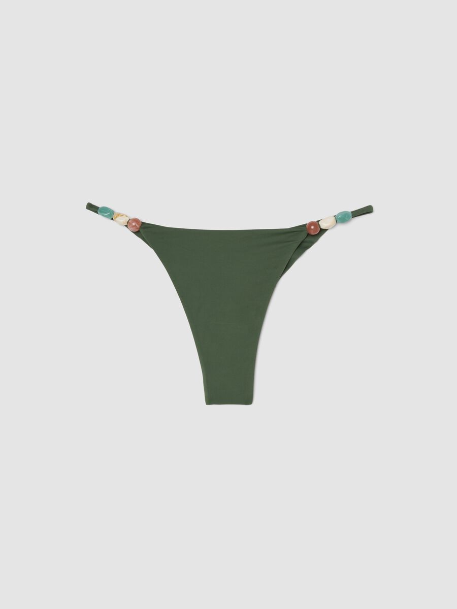 Gr&uuml;nes Brazilian-Bikinih&ouml;schen aus Stretchmaterial mit Ziersteinen_4