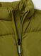 Green padded gilet with zip and high collar, regular fit for boys_3