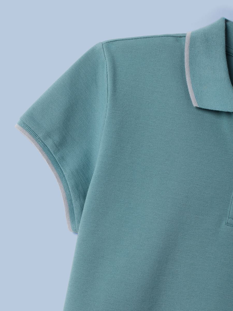 Gr&uuml;nes ALTAVIA SAILING Poloshirt aus Stretch-Baumwolle_5