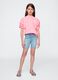Blaue Denim-Shorts f&uuml;r M&auml;dchen_0