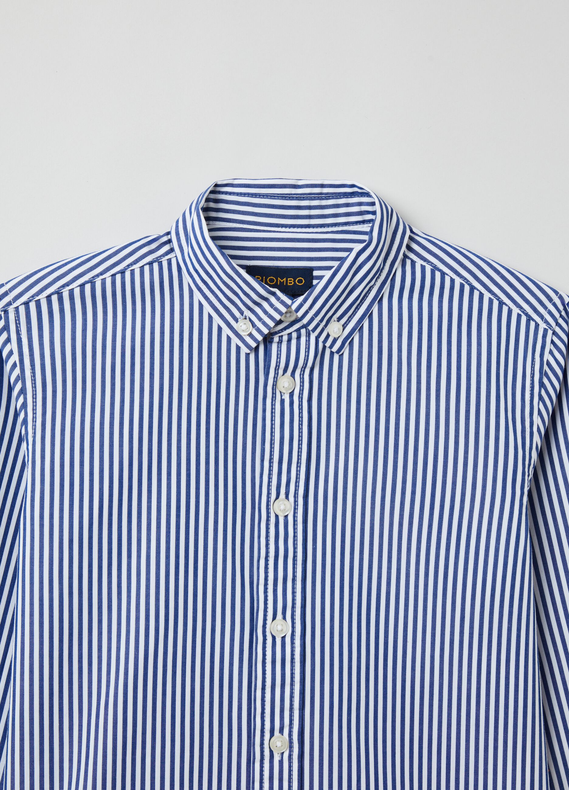 Striped cotton shirt_2