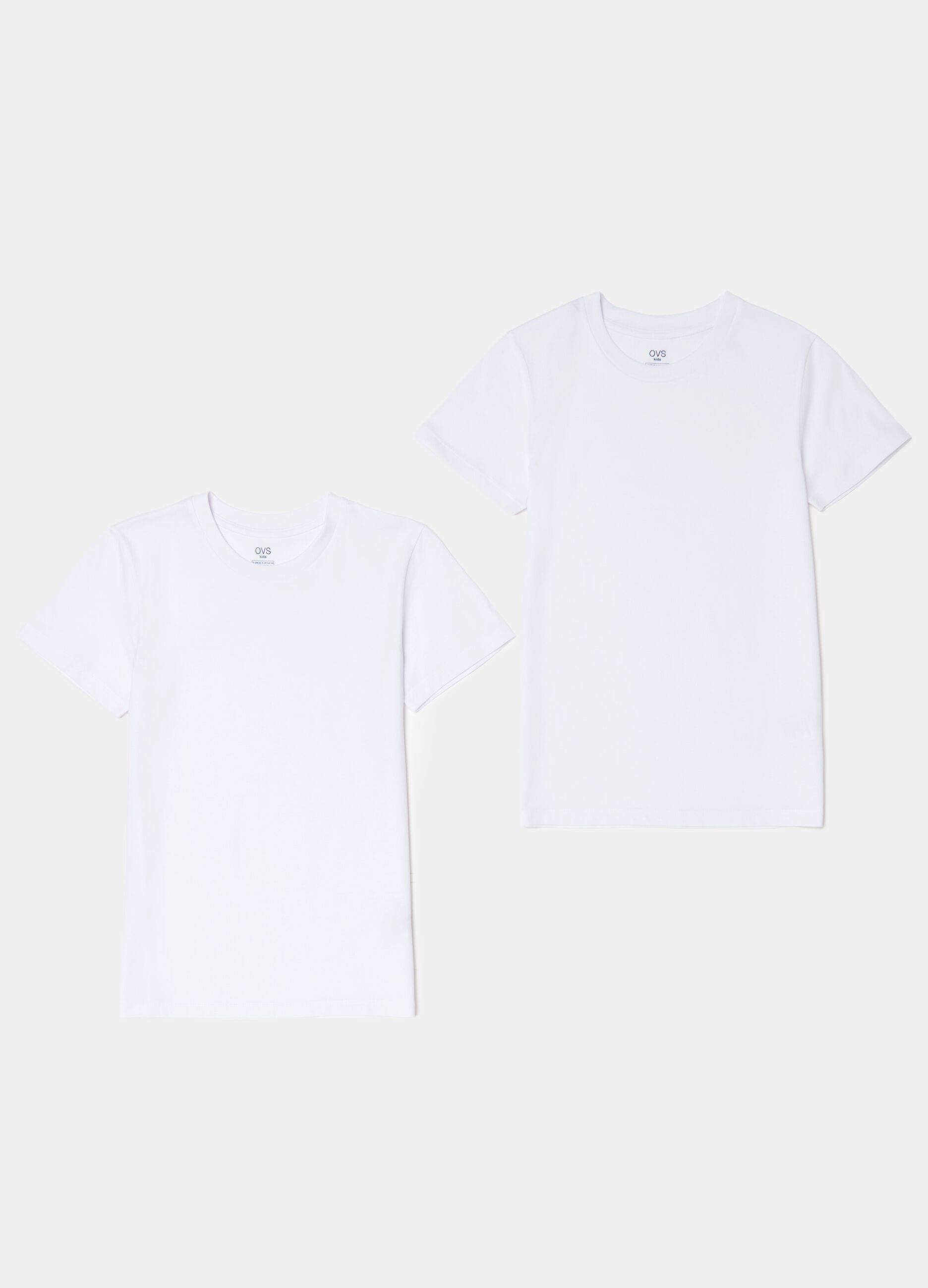Pack dos camisetas interiores de algodón orgánico