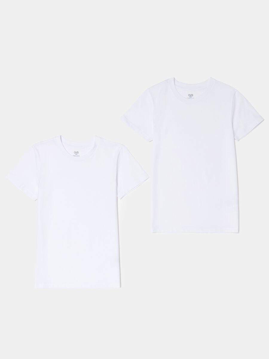 Pack dos camisetas interiores de algodón orgánico_0