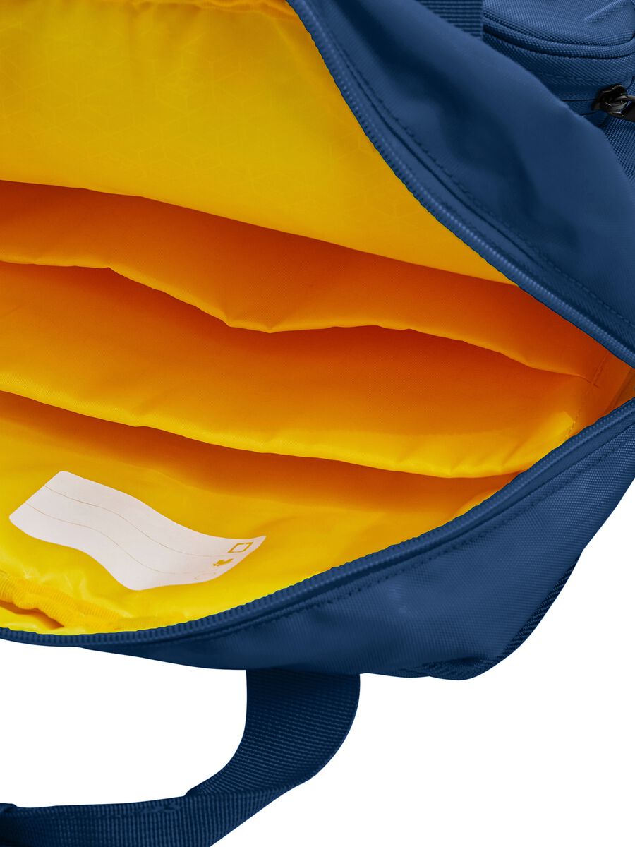 Blue backpack with front pockets_4