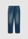 Pure Cotton Blue Regular Fit Jeans_4