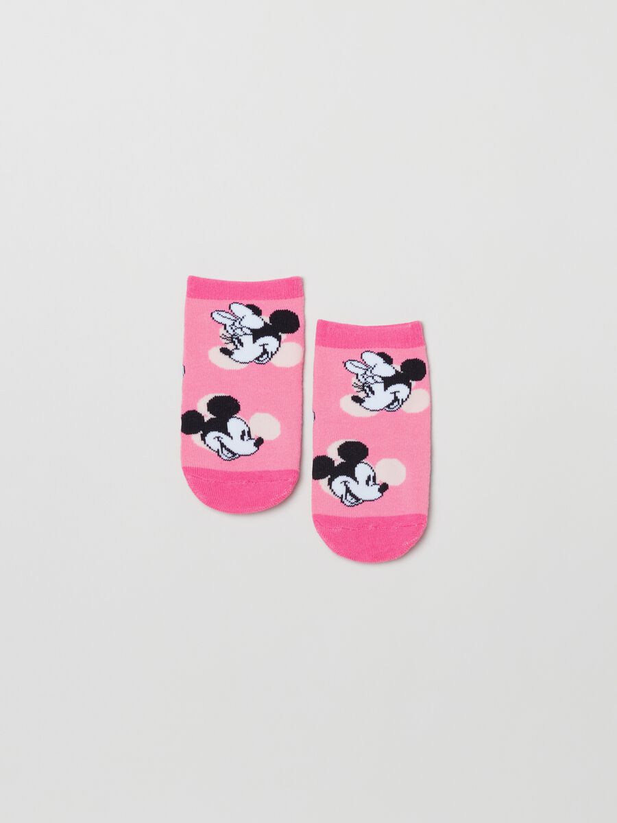 Calcetines antideslizantes Minnie y Mickey_0