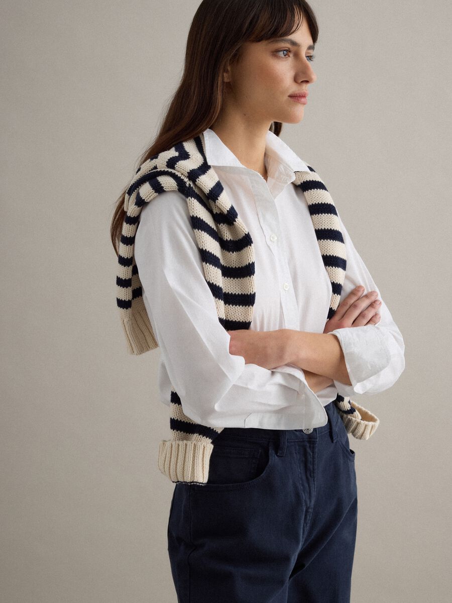 White pure cotton shirt regular fit_1