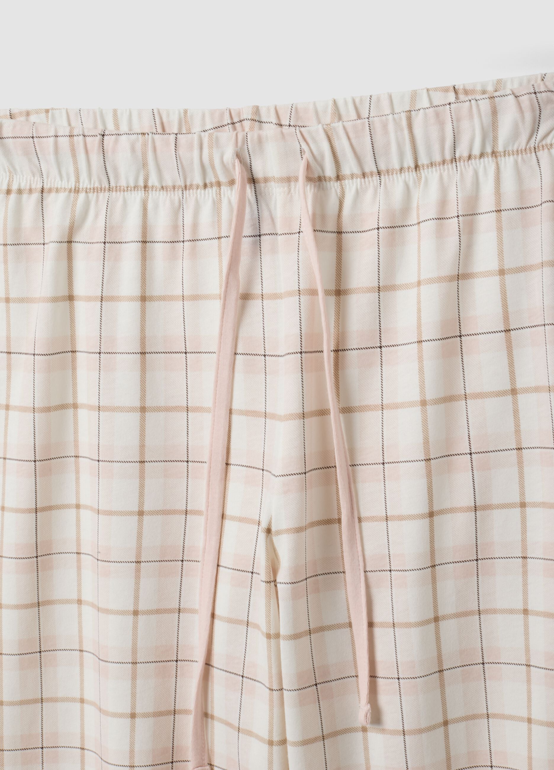 White organic cotton pyjamas with &ldquo;Nap Queen&rdquo; print
