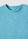 Light blue pure cotton children's t-shirt regular fit with pocket_2