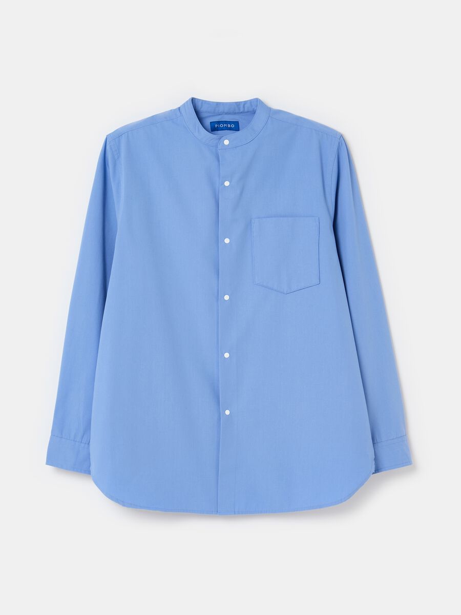 Selection regular-fit shirt with Mandarin collar_3