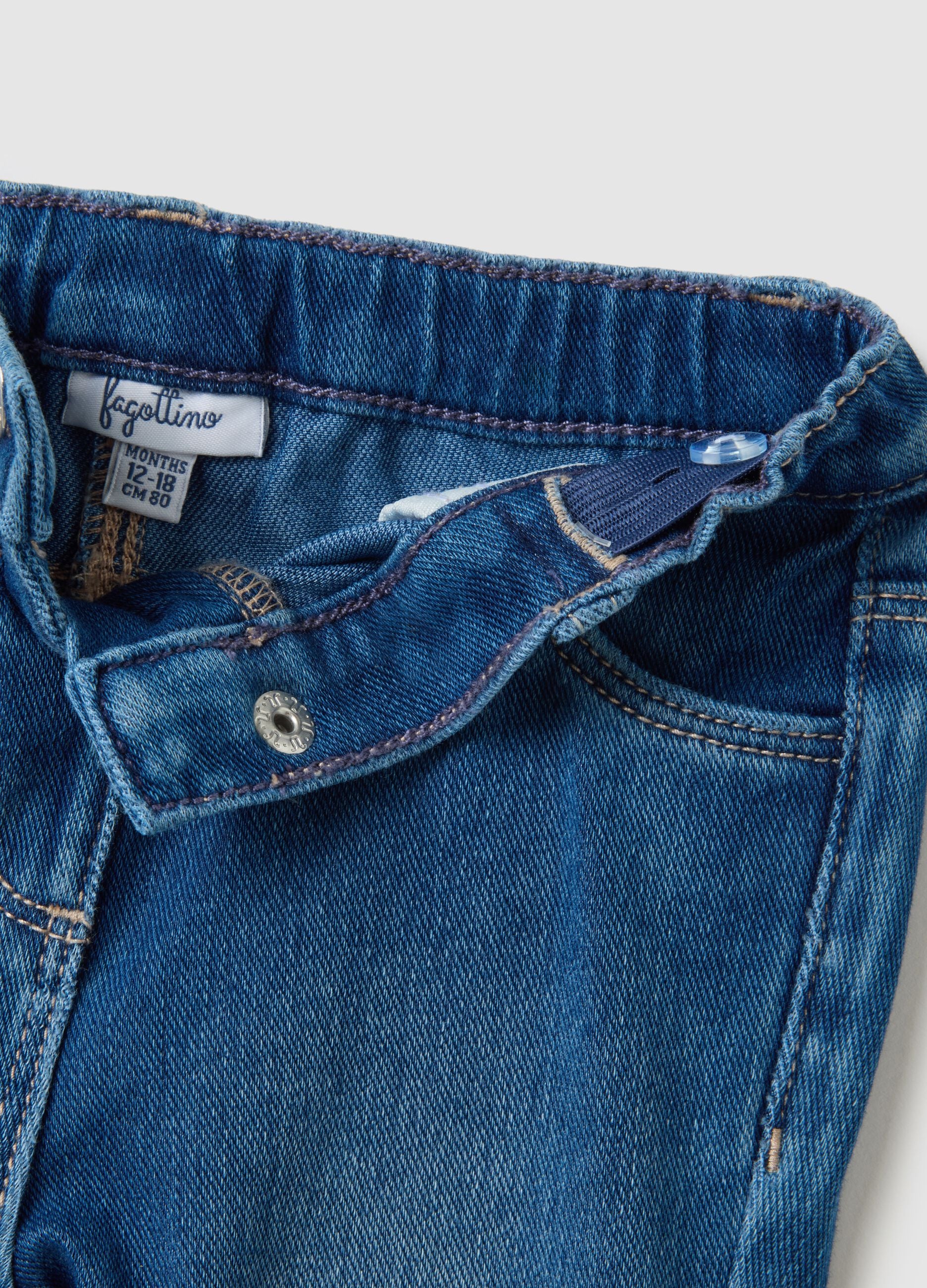 M&auml;dchen Stretch-Jeans Flare Hose