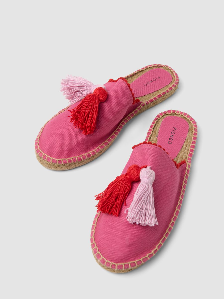Pink Sliders with Tassels_2