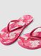 Pink floral-print flip-flops_1