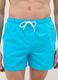 Blue swim shorts with elasticated waist_1