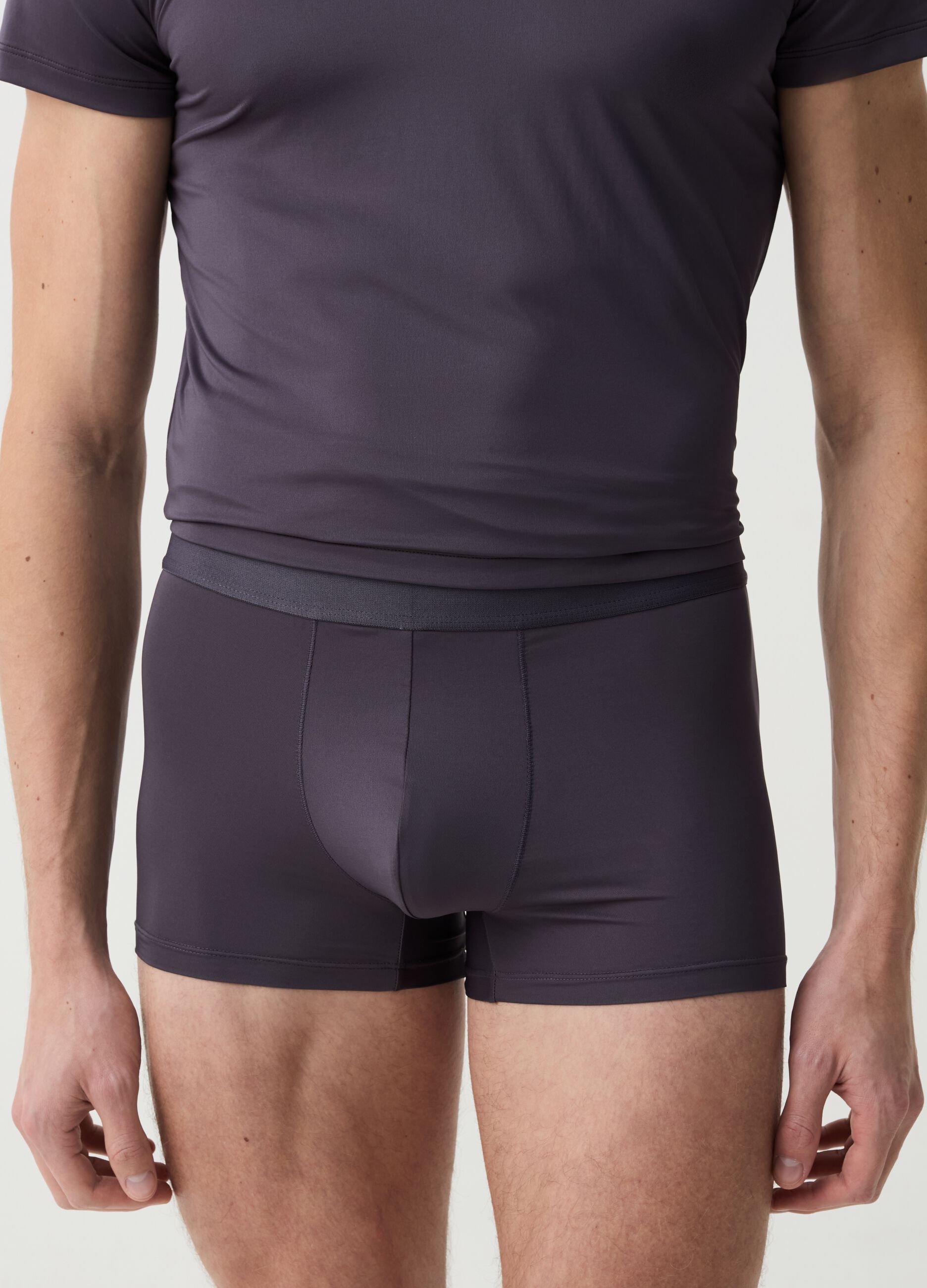 OVS Tech two-pack boxer shorts in microfibre