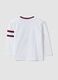 White pure cotton Harry Potter print T-shirt for boys_1