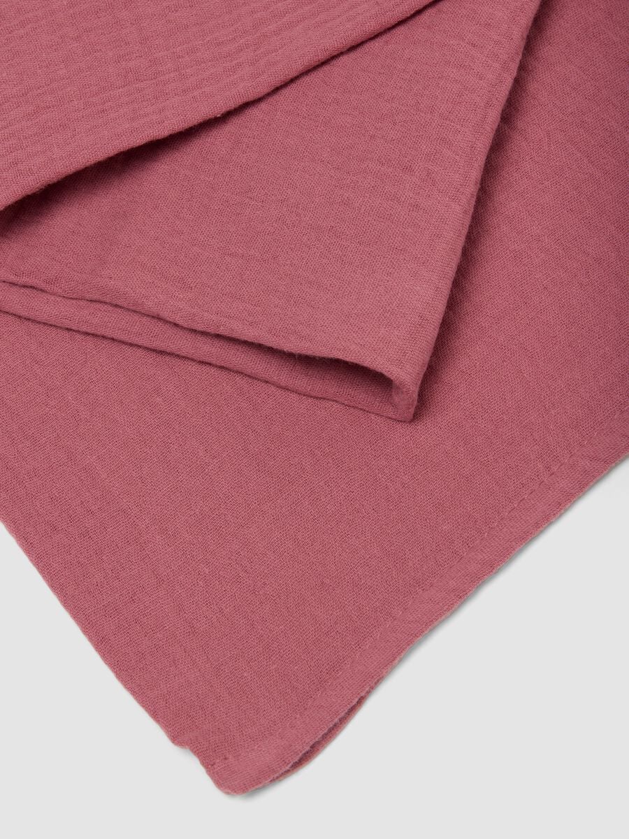 Bipack copertine rosa in puro cotone per neonata_1