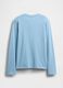 Blue Cotton Long Sleeve Top_1