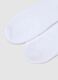 Tripack ankle sports socks in white cotton blend regular fit_1