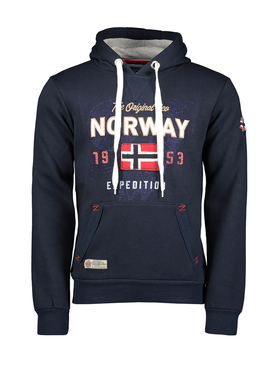 Geographical Norway sweatshirt with hood_0