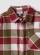 Boys&rsquo; multicolour checked pure cotton shirt_2