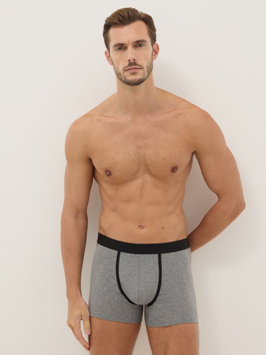 Tripack multicolour stretch cotton regular fit boxers_0