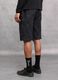 100% Linen Shorts Black_2