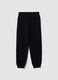 Blue oversized pure cotton joggers with &ldquo;Get Hyped&rdquo; slogan for boys_1
