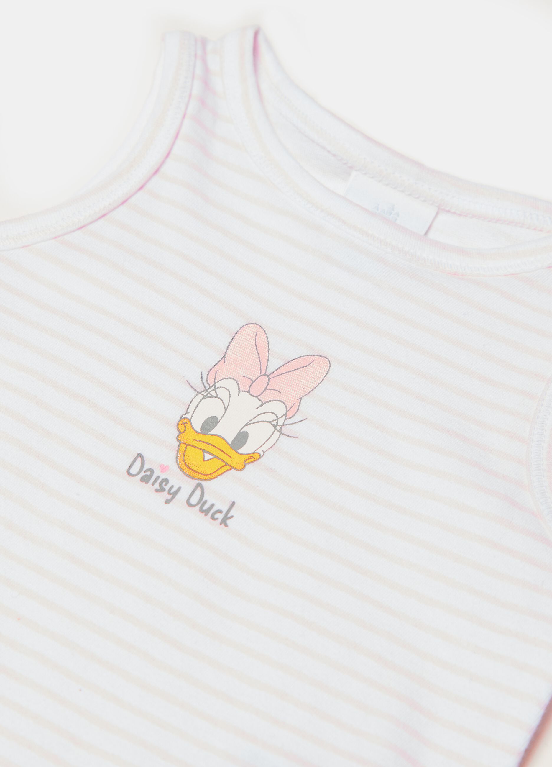 Pack dos bodies de algodón orgánico Donald Duck 90