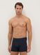 Two-pack blue boxer shorts in stretch cotton regular fit_0