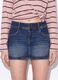 Blue stretch cotton denim mini skirt_3