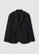 Black slim fit blazer_4