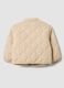 Beige gesteppte, wattierte Jacke in Regular Fit f&uuml;r Baby-M&auml;dchen_1