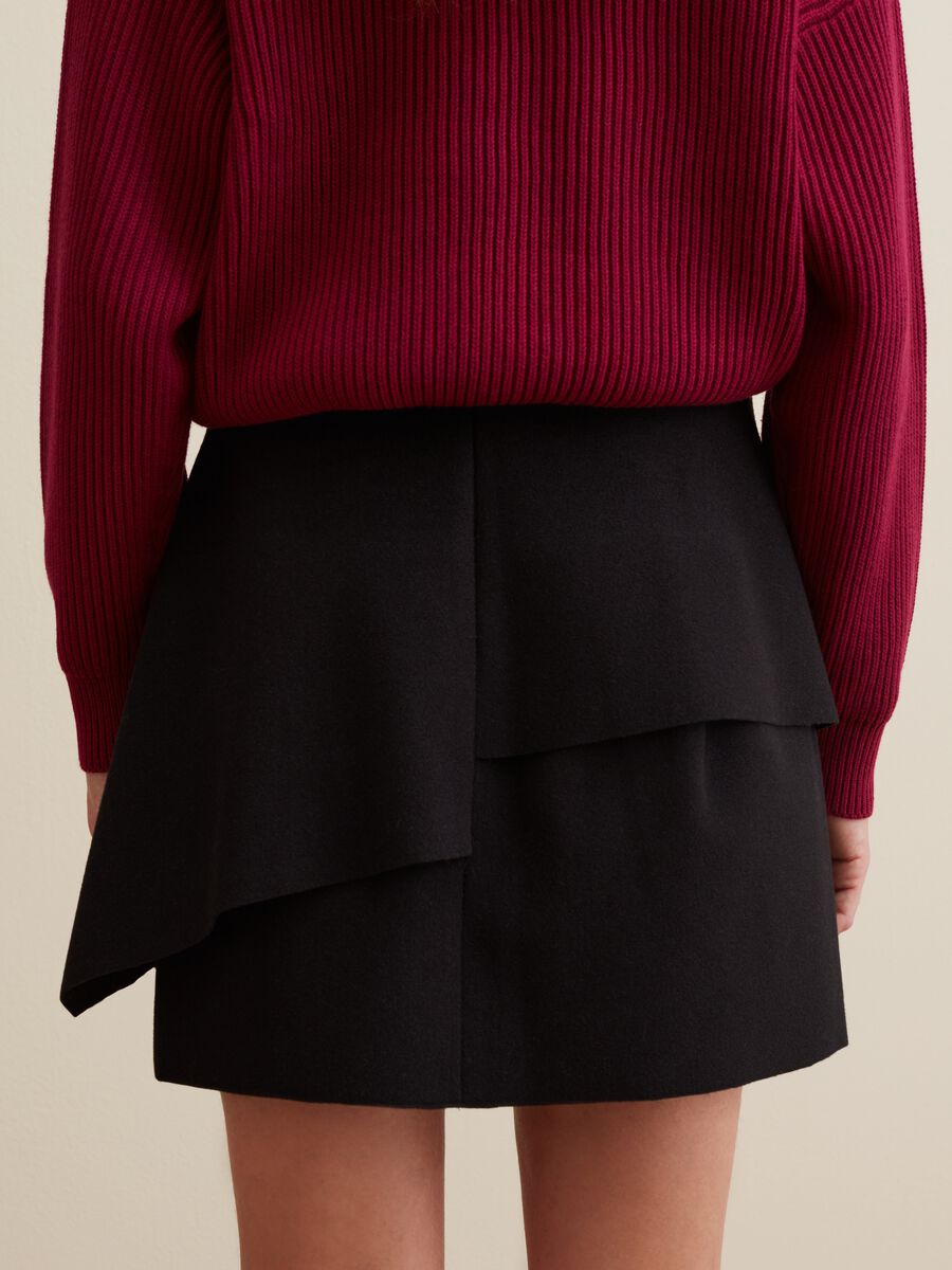 Miniskirt with flounce_2